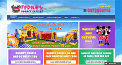 Desktop Screenshot of fermoybouncycastles.com